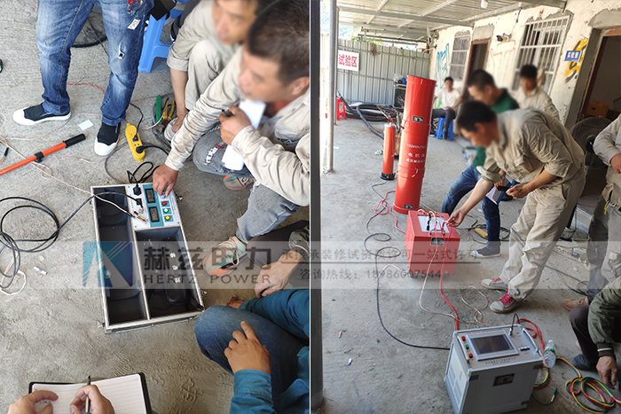 福建霞浦客戶訂購一批承試四級電力設(shè)備
