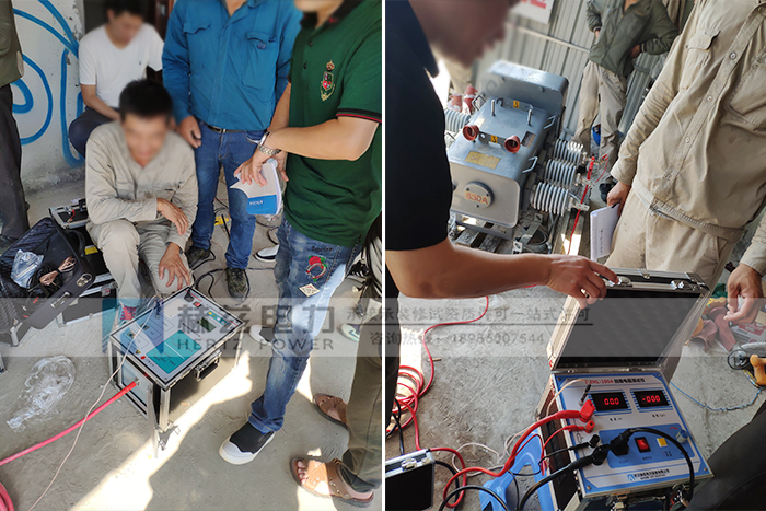 福建霞浦客戶訂購一批承試四級電力設(shè)備